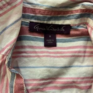 Gloria Vanderbilt Striped Shirt